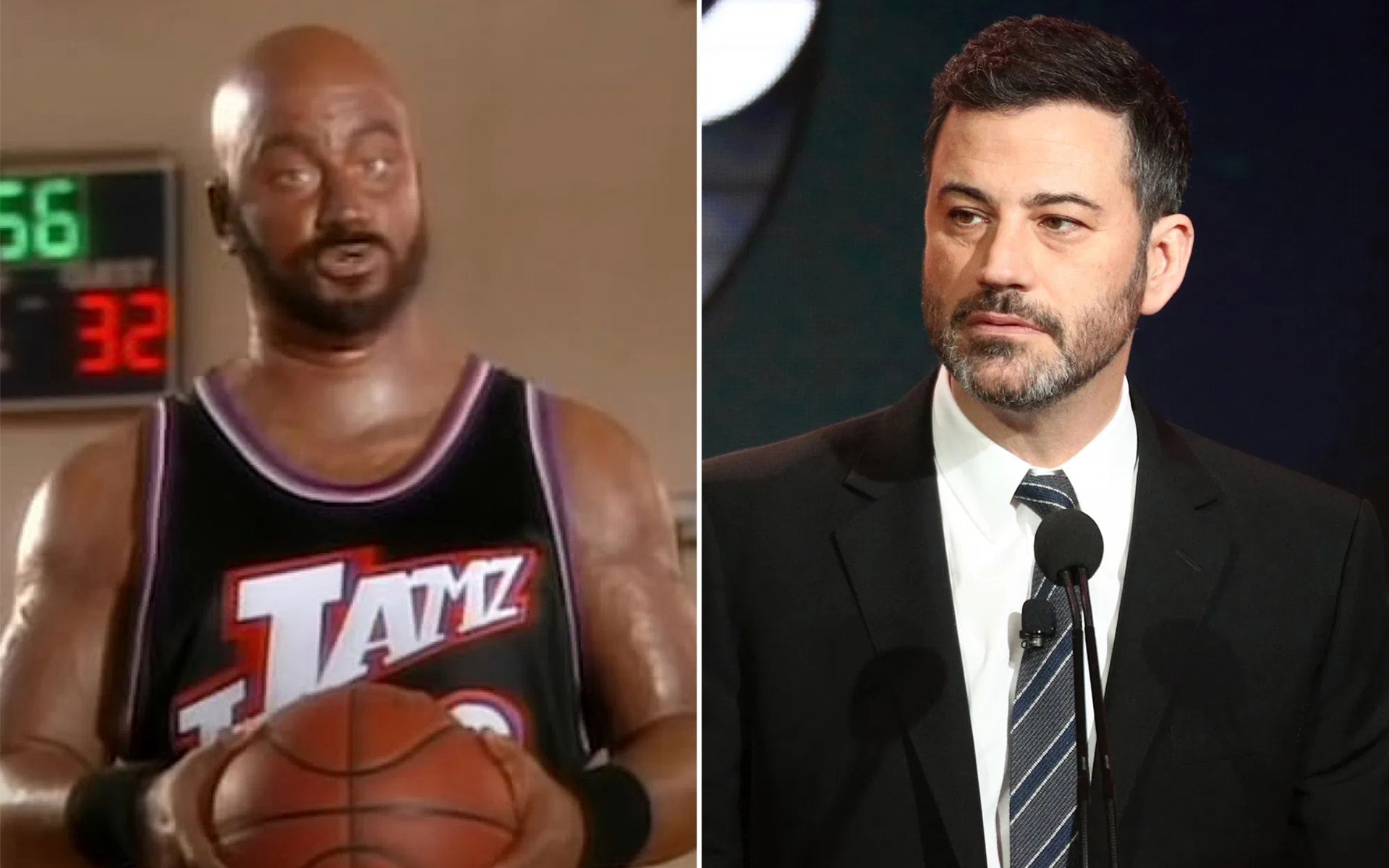 BLM Tear Down Jimmy Kimmel Statues Not Because He Did Blackface But Just Because He's Not Funny