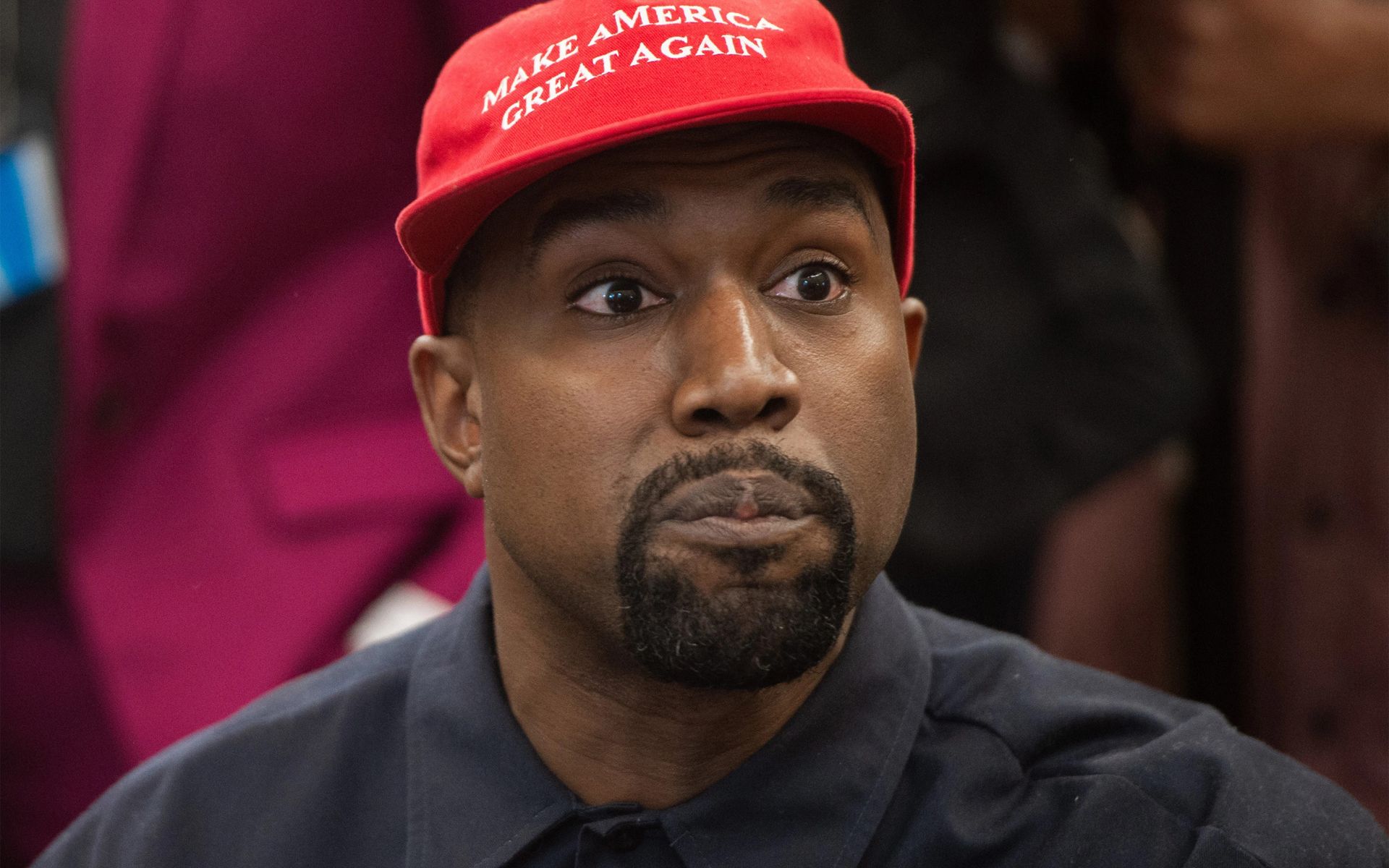 Kanye West Poops His Pants At White House Briefing