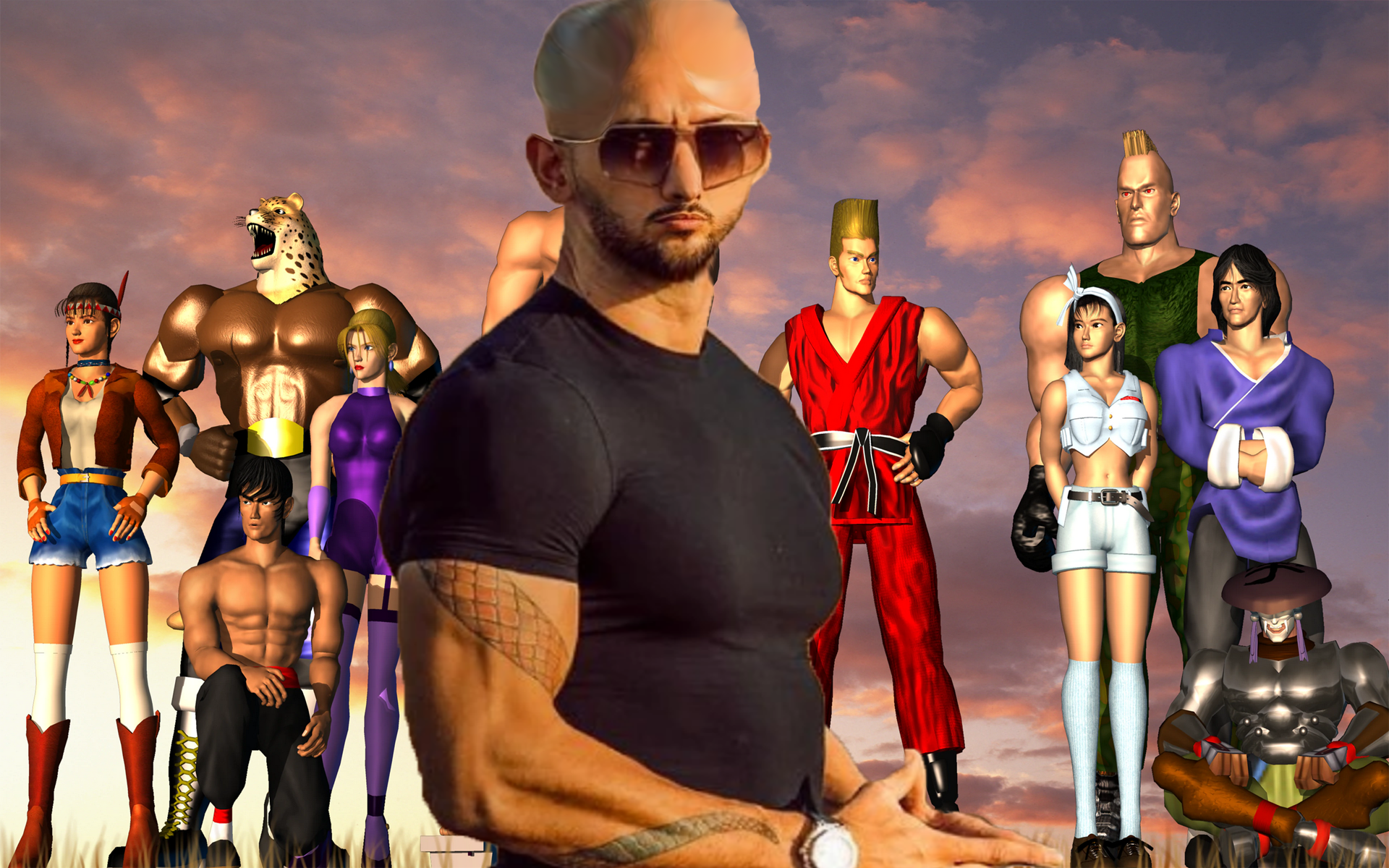Andrew Tate Turns Down Appearing in Tekken Because "There Are Women In The Game"