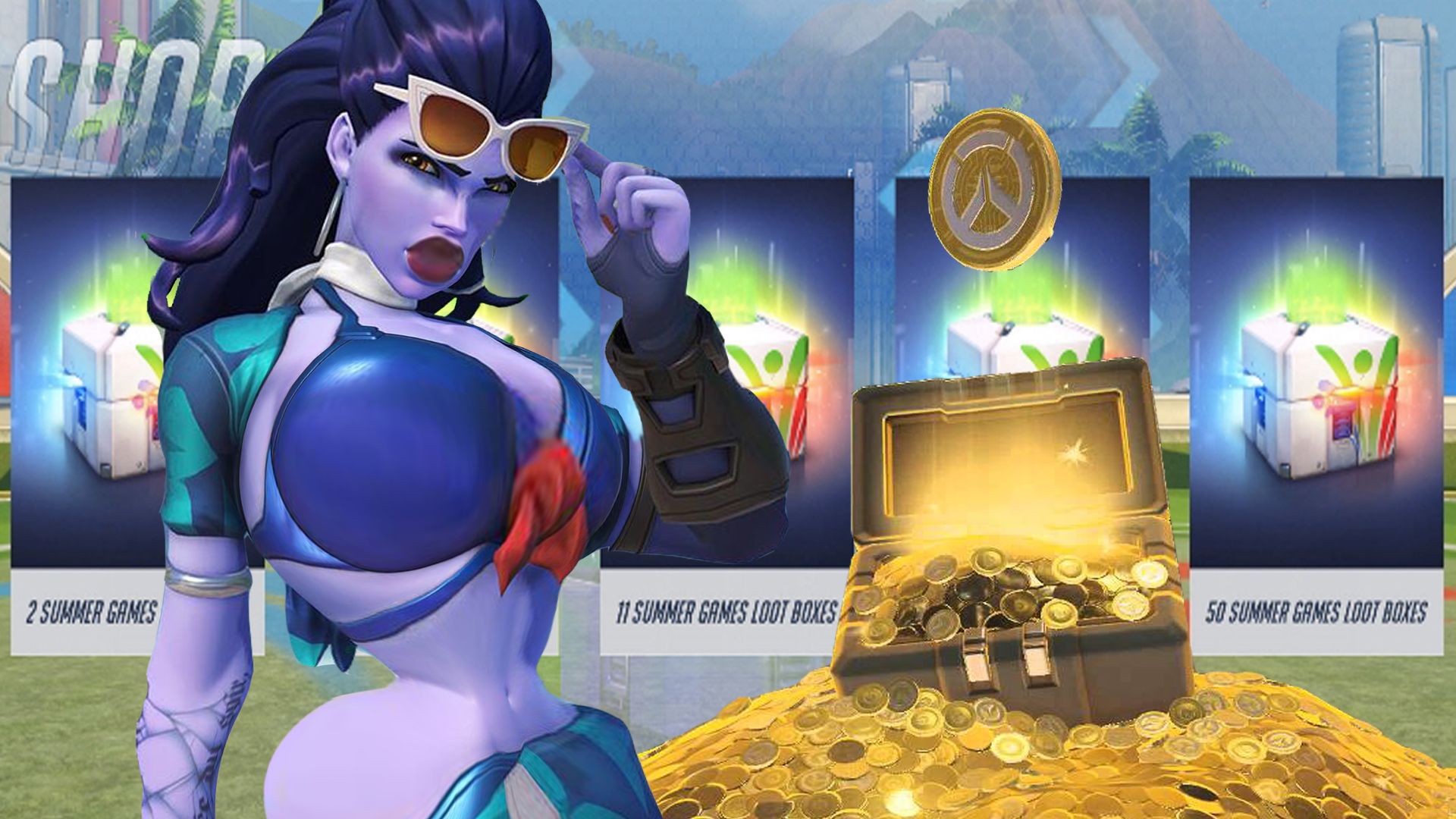 Overwatch's Sexy Summer Update Baffles Players With Bizarre New Gameplay Changes
