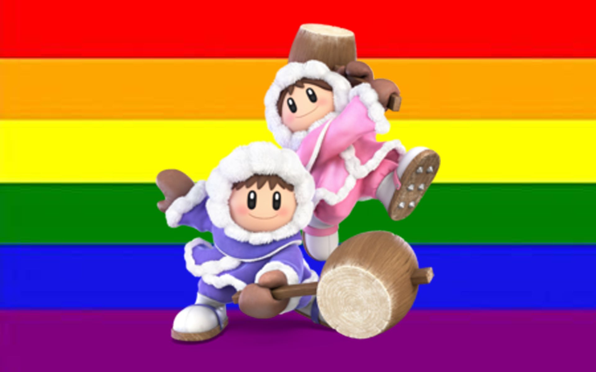 BRAVE: Ice Climbers Are Poly And The Blue One Watches The Pink One Fuck Other Men