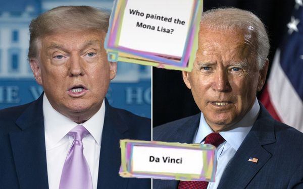 Both Trump And Biden Don't Know Who Painted Mona Lisa