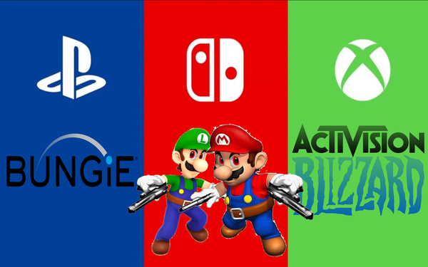 In Response To Sony And Microsoft Acquisitions, Nintendo Purchases Land, Guns, Bulk Ammo