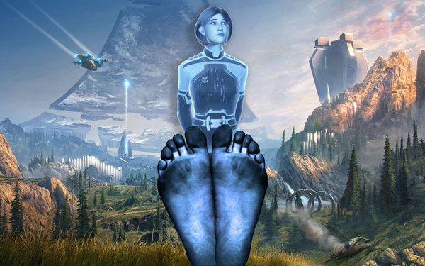 Halo Infinite Update Will Make New Cortana's Feet Stink Good
