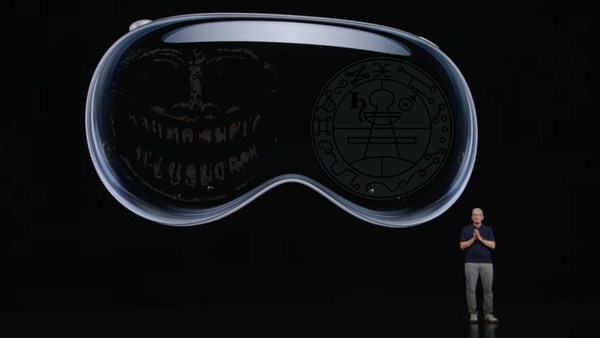 Apple's "Vision Pro" VR Headset Will Allow Demons To Show Themselves To Mankind Finally