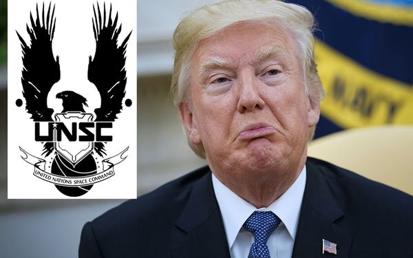 Trump Administration Caught Up In Copyright Lawsuit After Trying To Use Halo's "UNSC" Logo For US Space Force