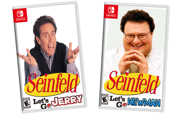 Nintendo Announces Seinfeld Let's Go Jerry And Newman