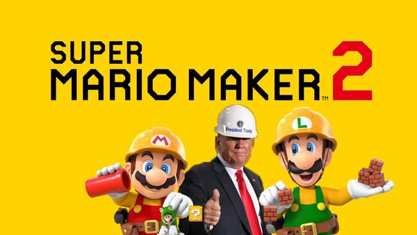 Super Mario Maker 2 Cancelled After Controversial "Make Mario Great Again" Ad Campaign Backfires