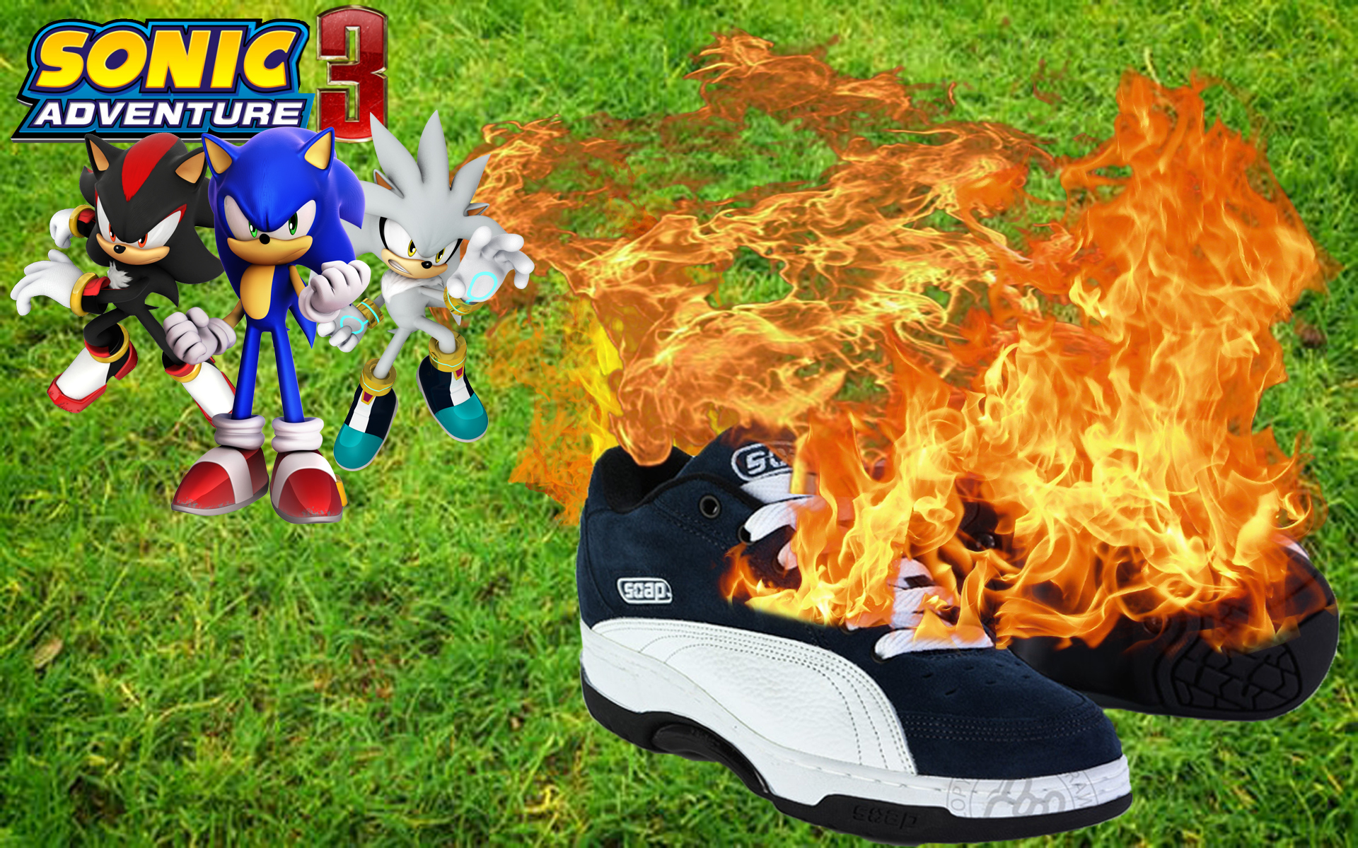 Sega Fans Burning Their Soap Shoes After Sonic Adventure 3 Backlash.